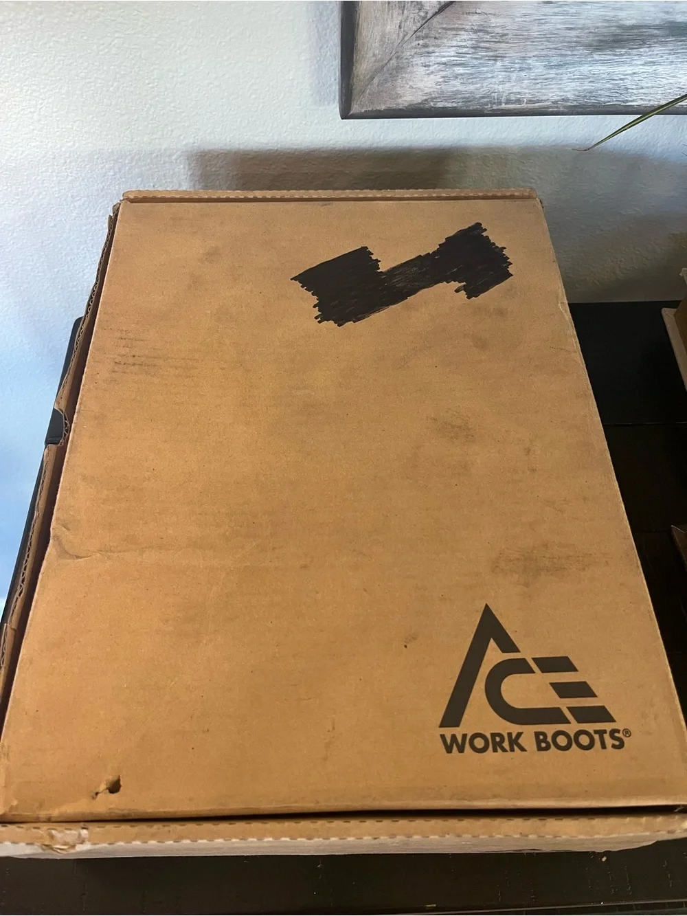 Shoes For Crews Men's Black Lace-Up Safety Boots